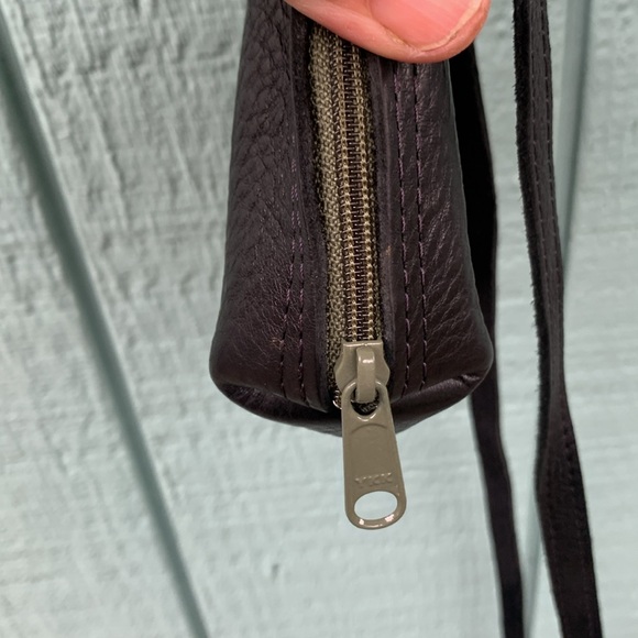 Leather black crossbody leaf embroidered VICKI JEAN - Picture 9 of 13